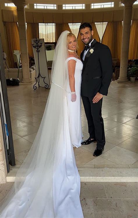 britney spears wedding gown